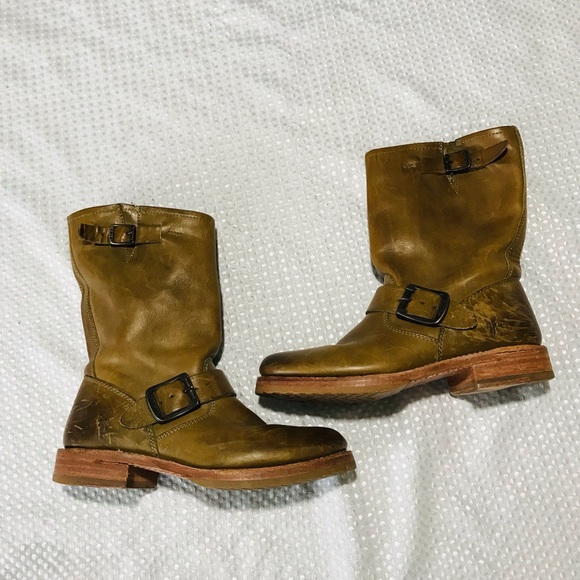 FRYE Veronica olive boots - Picture 3 of 16